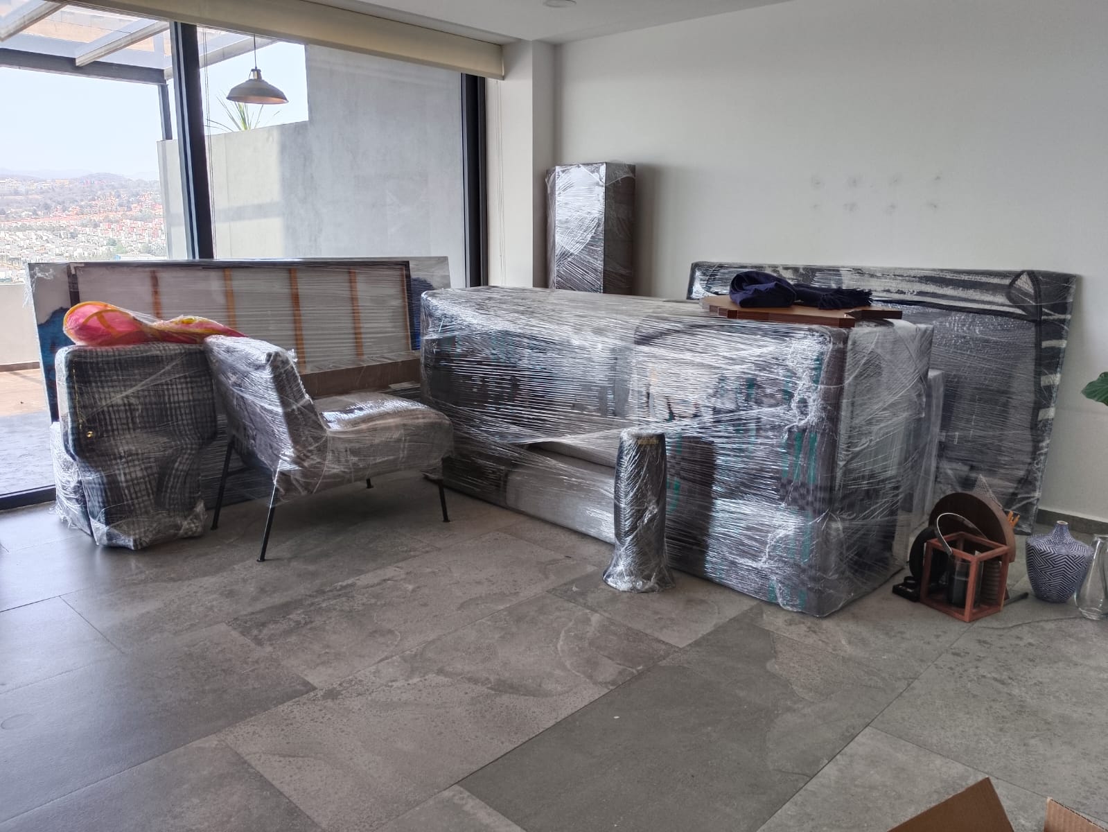 Camión de mudanzas listo en CDMX